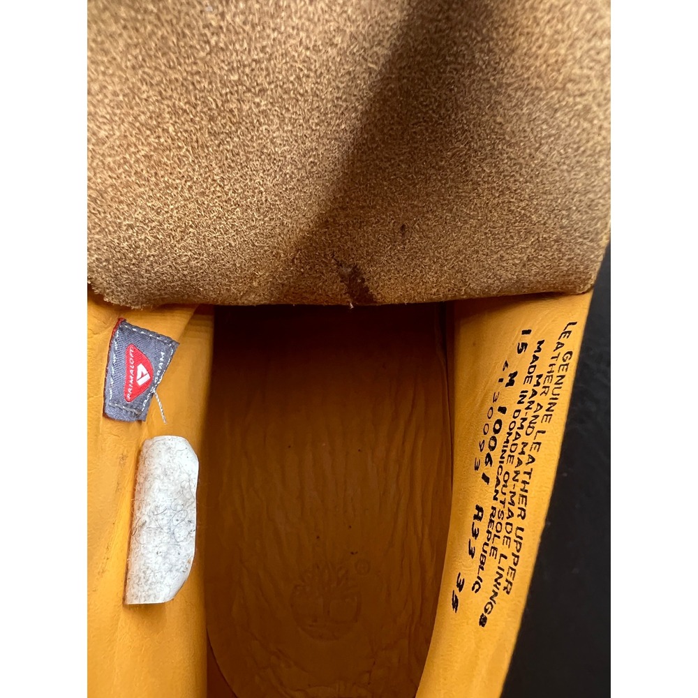 Timberland Boots Mens15 6 Inch Premium Waterproof Nubuck Leather Thinsulate 400 - Picture 8 of 14